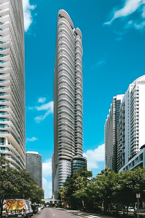 Brickell Flatiron building