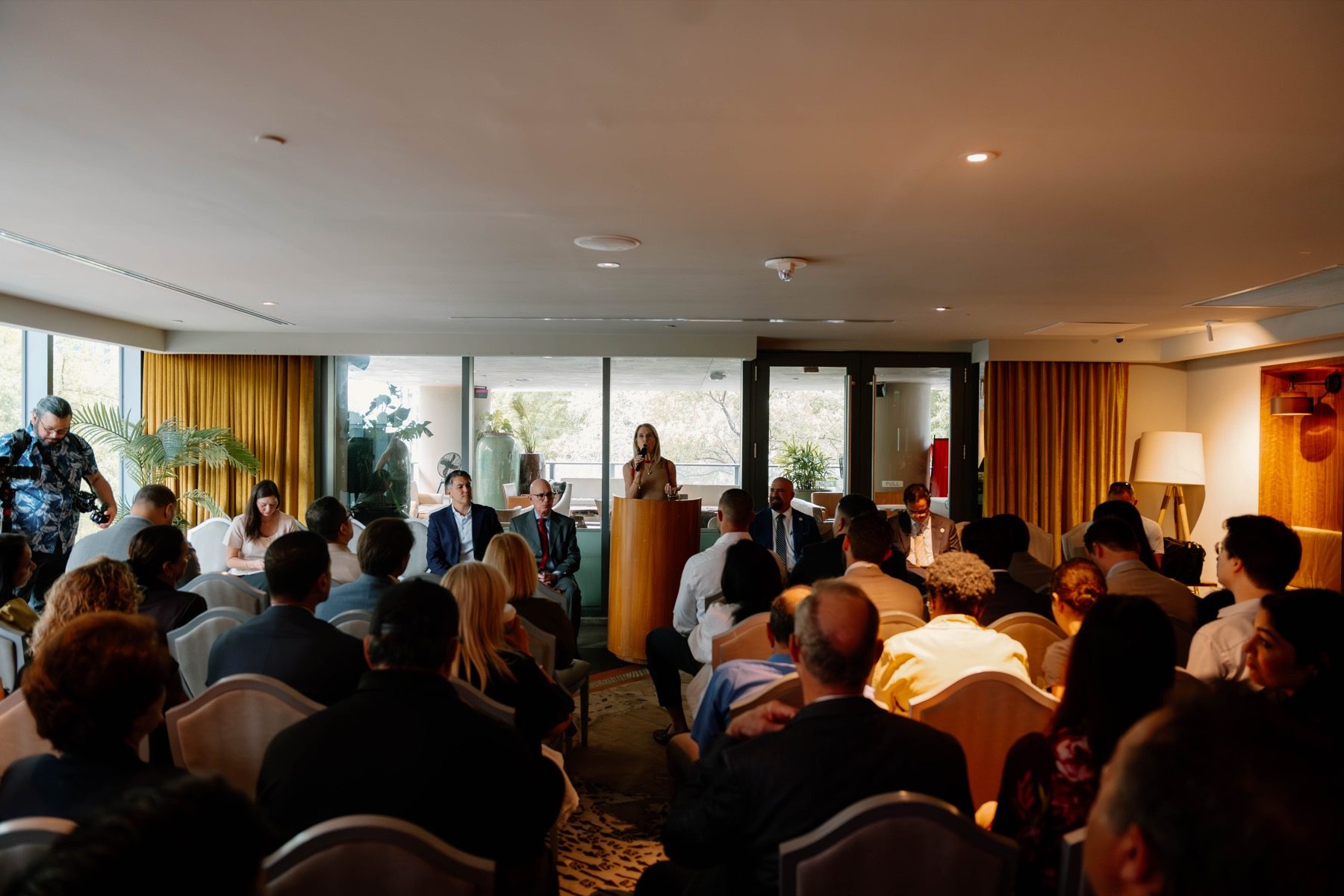 BHA condominium leaders and community partners gathered for a neighborhood forum