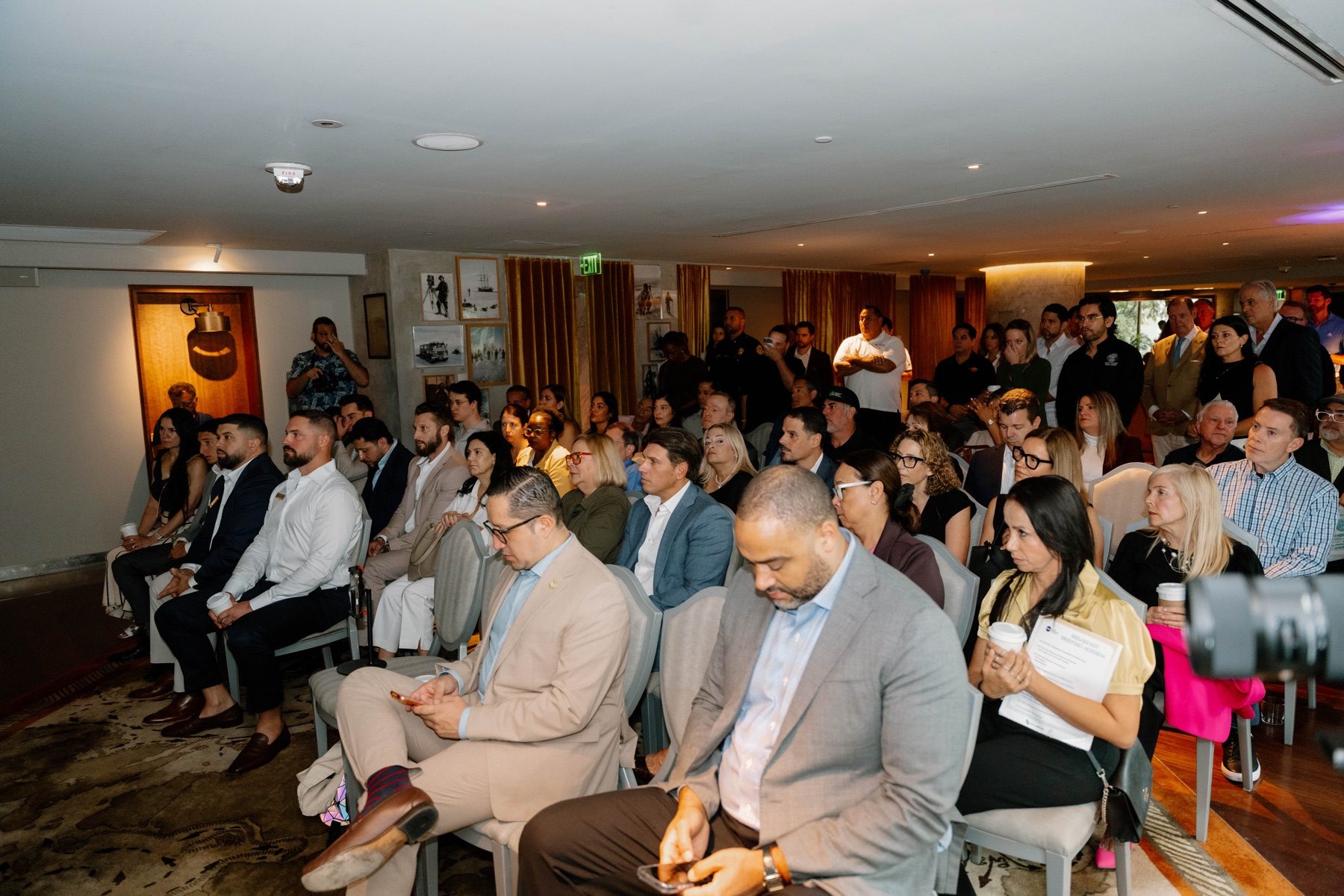 Condominium leaders gathered for a BHA educational discussion