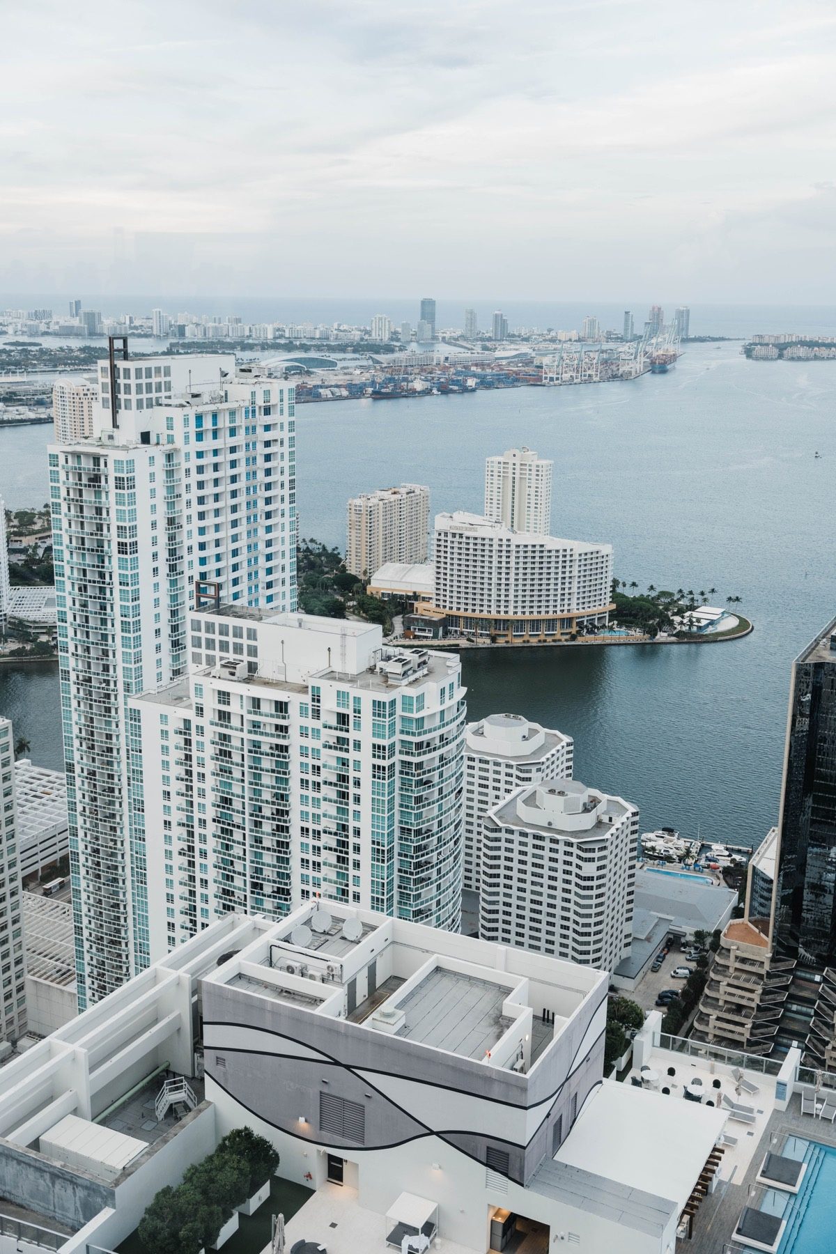 A view of the Brickell neighborhood